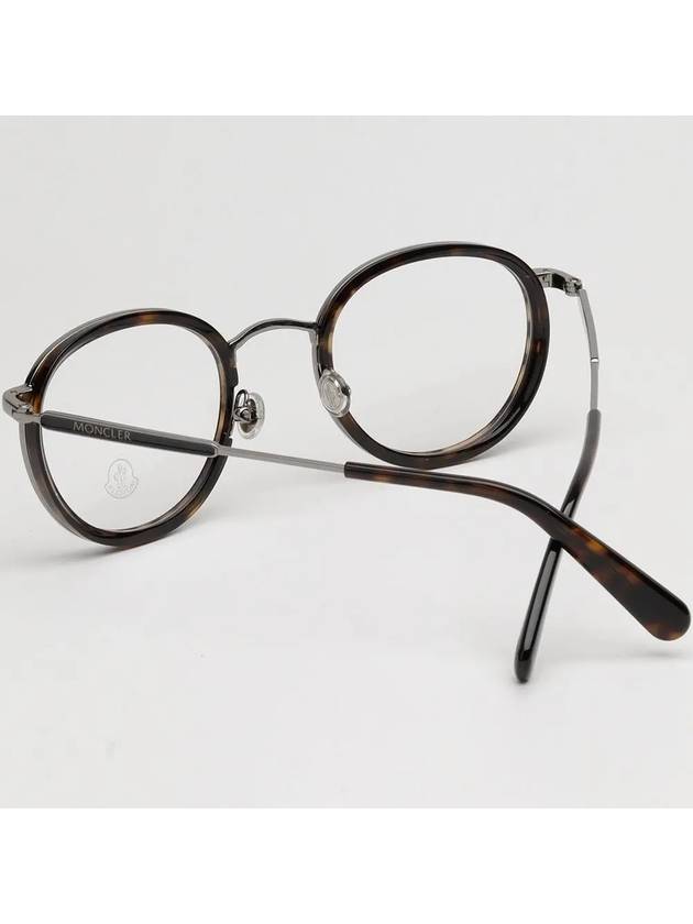 Eyewear Round Eyeglasses Dark Havana - MONCLER - BALAAN 5