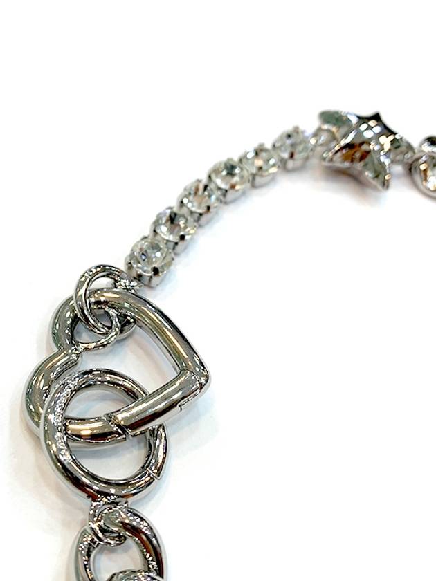 Heart Chain Necklace Silver - MARC JACOBS - BALAAN 8