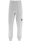 Men's Lens Cargo Pocket Track Pants Grey - CP COMPANY - BALAAN 1