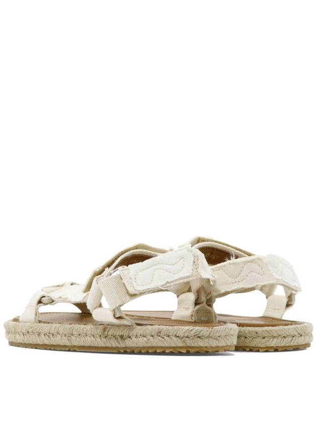 Threadbare Espadrille Sandals White - MAISON MARGIELA - BALAAN 5