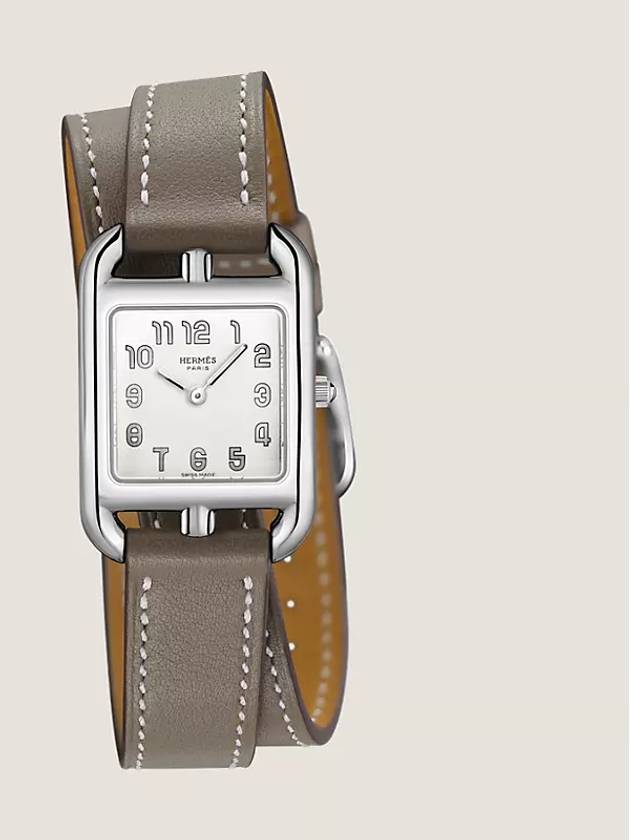 Small Cape Cod Watch Etope Silver - HERMES - BALAAN 2