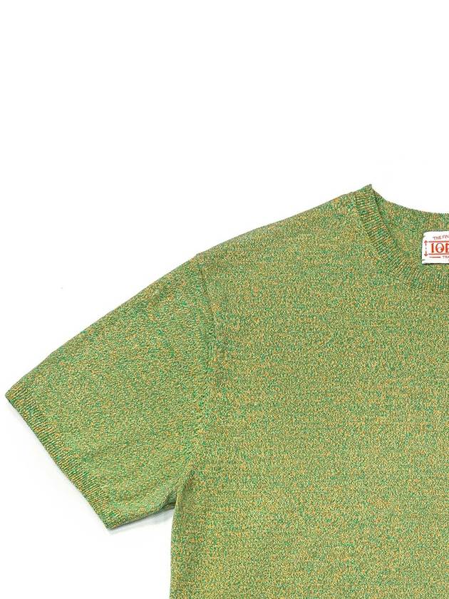 Noise round short sleeve knit green - IOEDLE - BALAAN 4