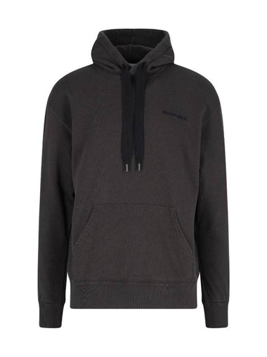 Marcello Logo Hoodie Faded Black - ISABEL MARANT - BALAAN 1