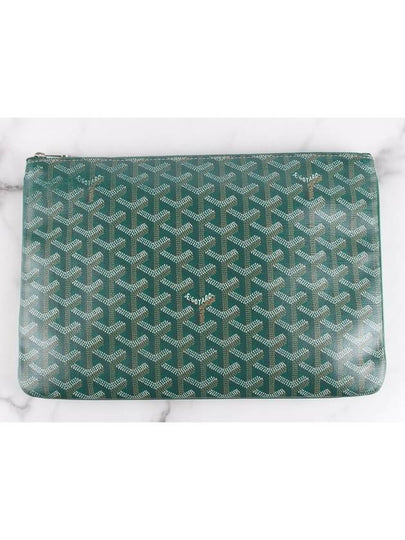 clutch green MM - GOYARD - BALAAN 2