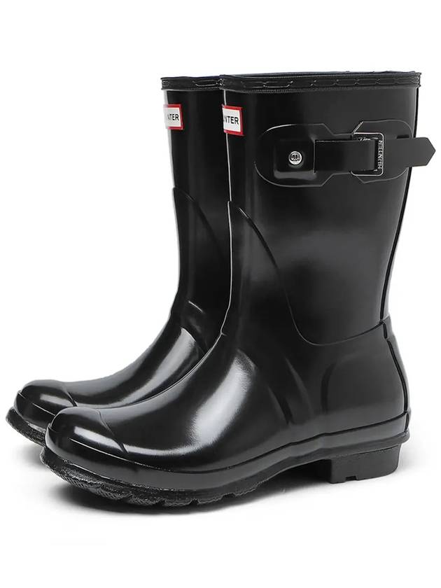 Original Short Gloss Rain Boots Black - HUNTER - BALAAN 6