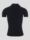 Marina Polo Knit Top Black - VIVIENNE WESTWOOD - BALAAN 3