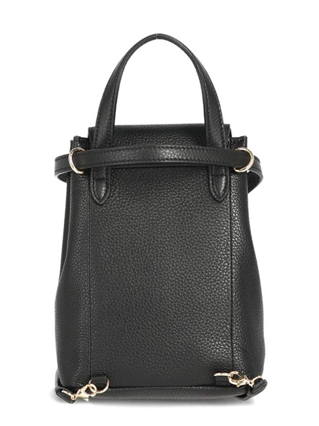 Salvatore Gancini mini bag black - SALVATORE FERRAGAMO - BALAAN.