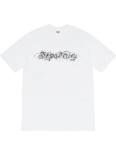 Smoke T shirt White Supreme Tee - SUPREME - BALAAN 1