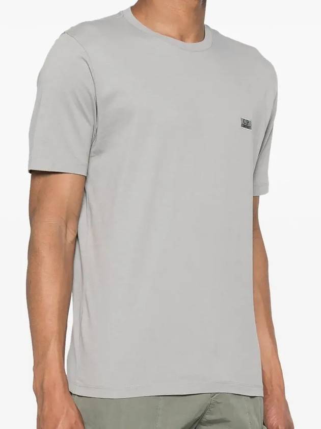 30/1 Jersey Logo Short Sleeve T-Shirt Grey - CP COMPANY - BALAAN 3