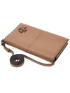 McGraw Leather Cross Bag Brown - TORY BURCH - BALAAN 5