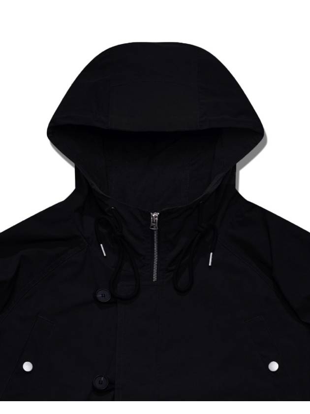 Windbreaker Jacket Black - PHOS333 - BALAAN 3