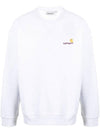 American Script Cotton Blend Sweatshirt White - CARHARTT WIP - BALAAN 1