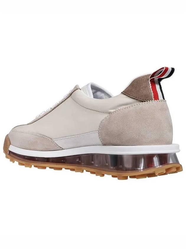 Tech Runner Low Top Sneakers Beige - THOM BROWNE - BALAAN 4