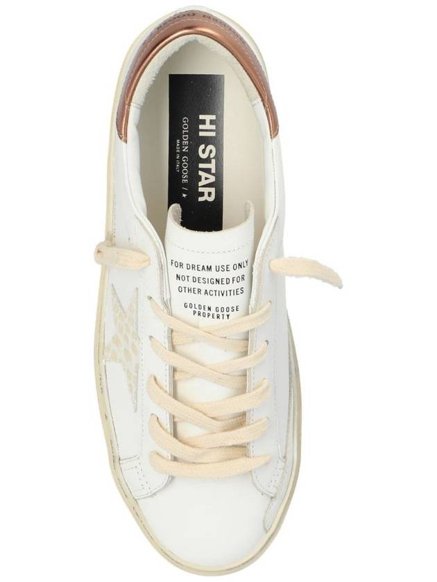 Hi Star Low Top Sneakers White - GOLDEN GOOSE - BALAAN 5