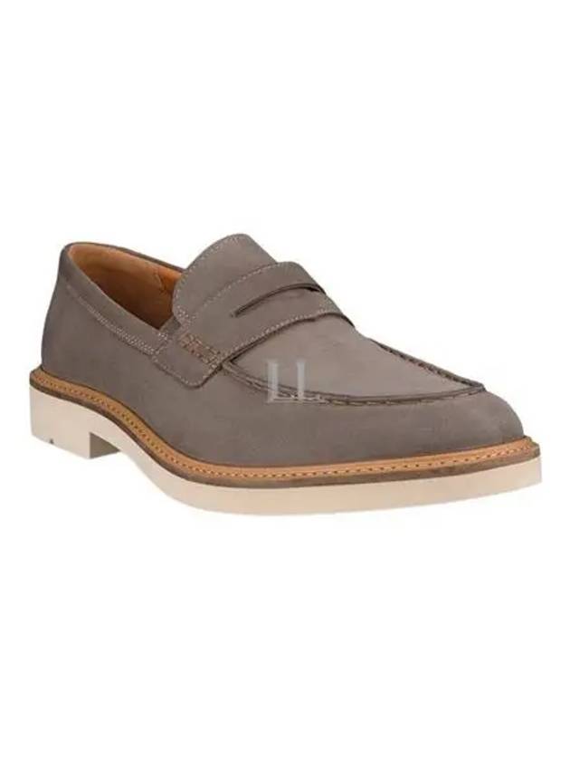 Metropole London Leather Loafer Grey - ECCO - BALAAN 2