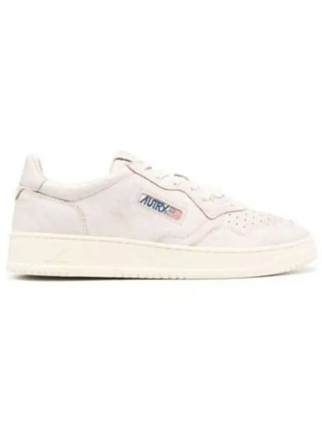 Medalist Leather Low-Top Sneakers White - AUTRY - BALAAN 2