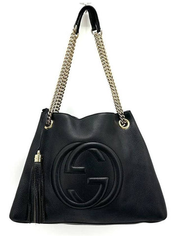 Soho Tassel Shoulder Bag 308982 - GUCCI - BALAAN 1