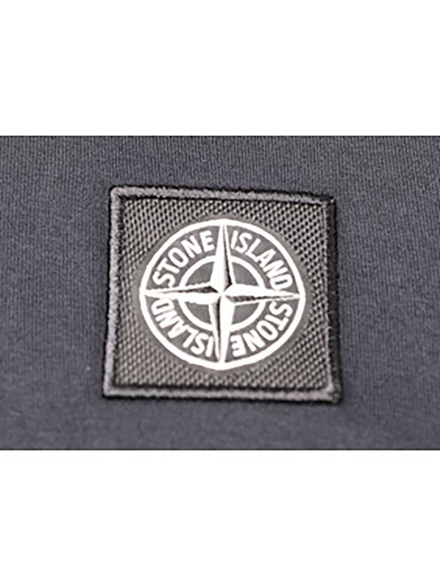 Logo Patch Short Sleeve T-Shirt Navy - STONE ISLAND - BALAAN 8