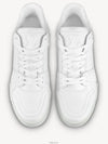 Men's LV Trainer Low Top Sneakers White - LOUIS VUITTON - BALAAN 3