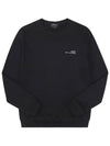 Men's Item Logo Sweatshirt Black - A.P.C. - BALAAN 6