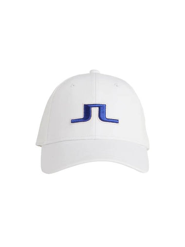 Anga Embroidered Logo Ball Cap White - J.LINDEBERG - BALAAN 1