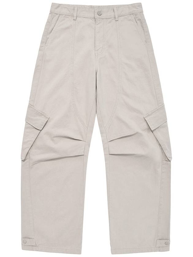 Round Tucked Pants - PHOS333 - BALAAN 1