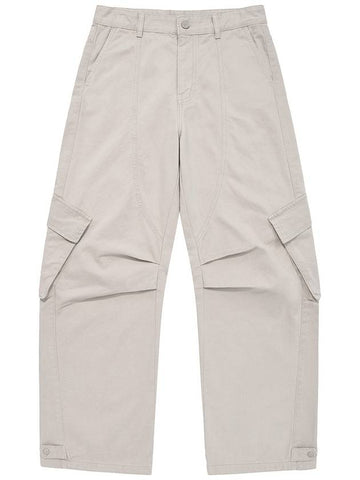 Round Tucked Pants - PHOS333 - BALAAN 1