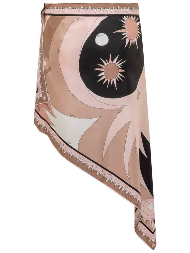 Pucci Skirt-Silk Twill - EMILIO PUCCI - BALAAN 2