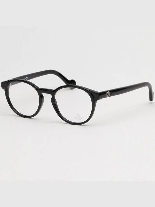 Glasses frame ML5053 001 round glasses horn frame - MONCLER - BALAAN 1