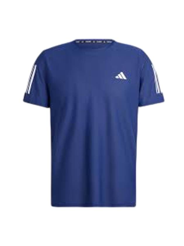 Run It Short Sleeve T-Shirt Blue - ADIDAS - BALAAN 1