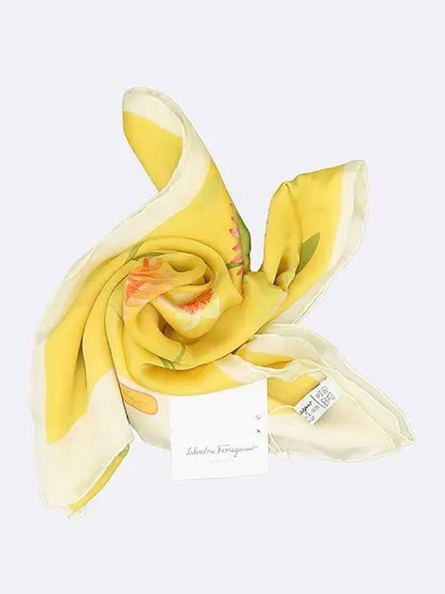 Ferragamo silk scarf fashion accessories - SALVATORE FERRAGAMO - BALAAN 3