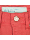 Stick Skinny Women's Jeans 150544 Red - MARC JACOBS - BALAAN 3