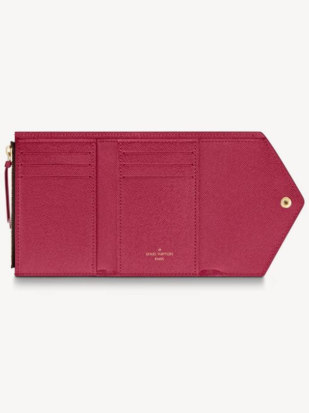 Victorine Monogram Half Wallet Fuchsia - LOUIS VUITTON - BALAAN 5