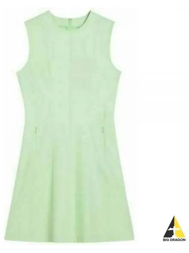 Women's Jasmine Short Dress Green - J.LINDEBERG - BALAAN 2