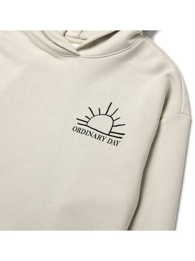 Ordinary Day Hoodie Greige - LE SOLEIL MATINEE - BALAAN 4