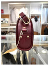 Demi Lune Half Moon Cross Bag Burgundy - A.P.C. - BALAAN 4