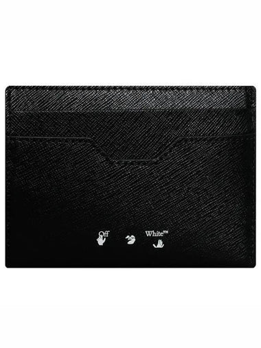 Black Diag card wallet OMND023S22LEA001 271939 1103923 - OFF WHITE - BALAAN 1