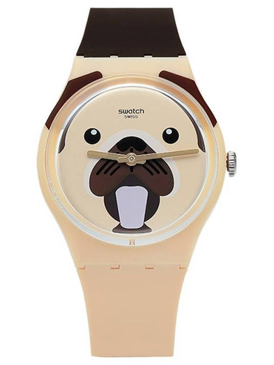 Carlito watch brown - SWATCH - BALAAN 1