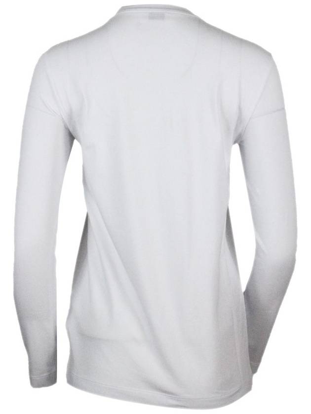 Pocket Long Sleeve T-Shirt White - BRUNELLO CUCINELLI - BALAAN 4