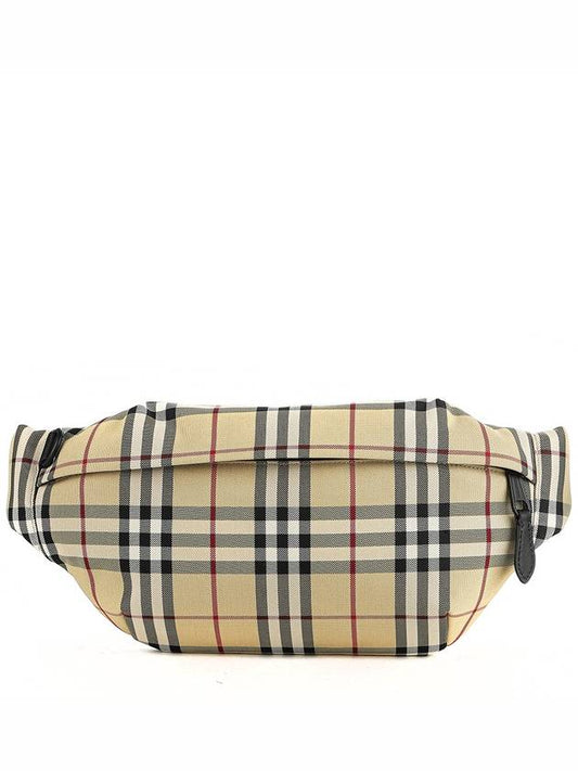 Vintage Check Nylon Belt Bag Beige - BURBERRY - BALAAN 2