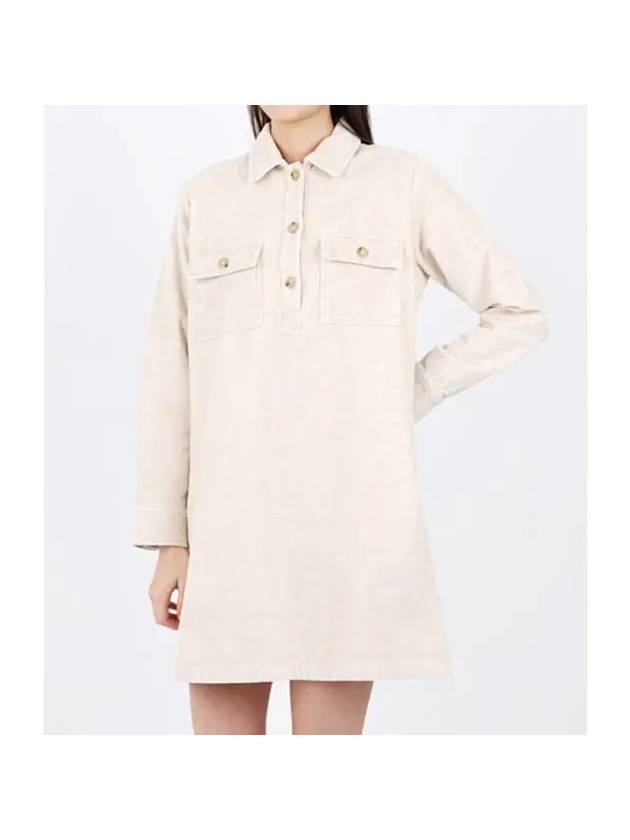 Mia Short Dress White - A.P.C. - BALAAN 1