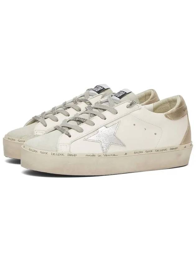 Women's High Star Gold Tab Low Top Sneakers White - GOLDEN GOOSE - BALAAN 2