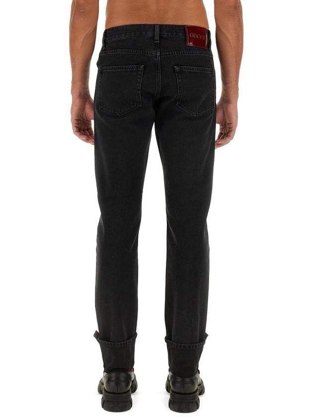 Gucci Pants With Web Details - GUCCI - BALAAN 3