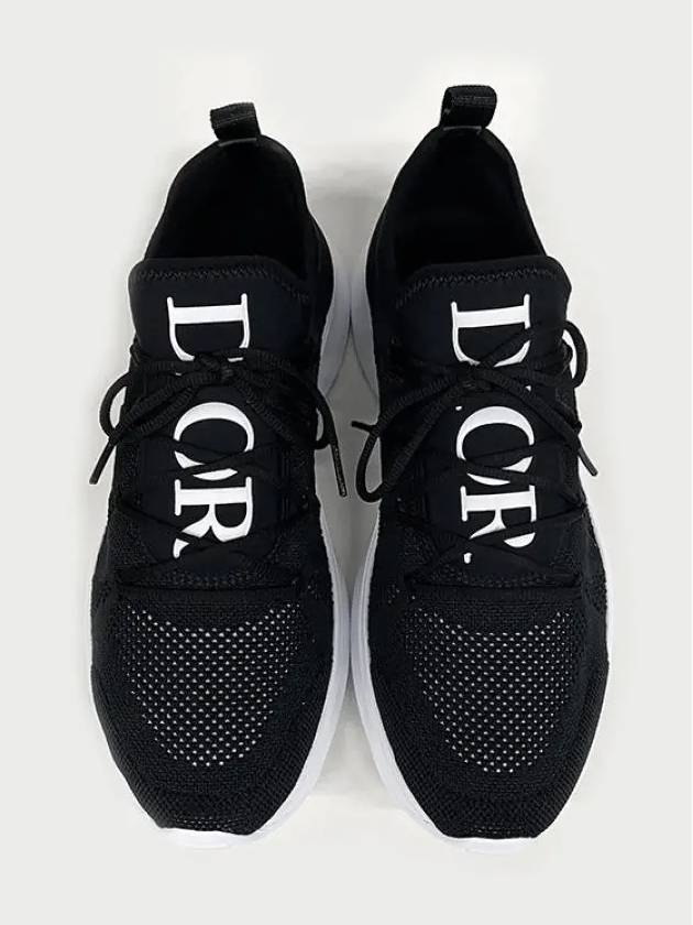 B25 Neoprene Technical Mesh Low Top Sneakers Black - DIOR - BALAAN 4