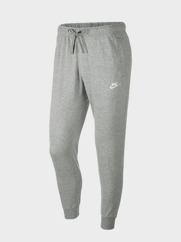 NSW Club Jersey Jogger Track Pants Grey - NIKE - BALAAN 3