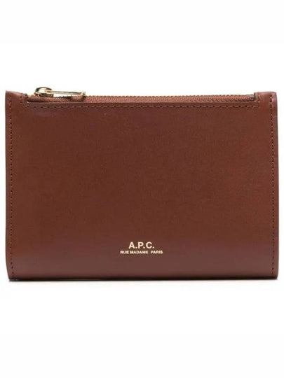 Willet Zipper Half Wallet Hazelnut - A.P.C. - BALAAN 2