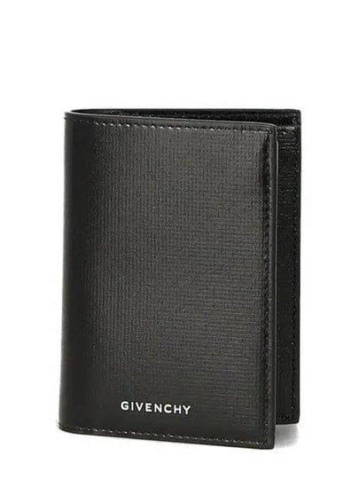 4G Classic Leather Half Wallet Black - GIVENCHY - BALAAN 2