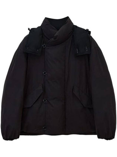 Hooded Puffer Padding Espresso - LEMAIRE - BALAAN 1