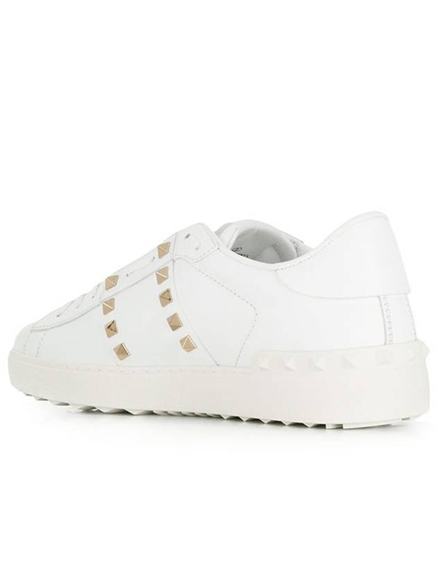 Untitled Rockstud Sneakers White S0931BHS - VALENTINO - BALAAN 3