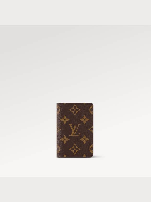 Pocket Organizer Monogram Card Wallet Brown - LOUIS VUITTON - BALAAN 8